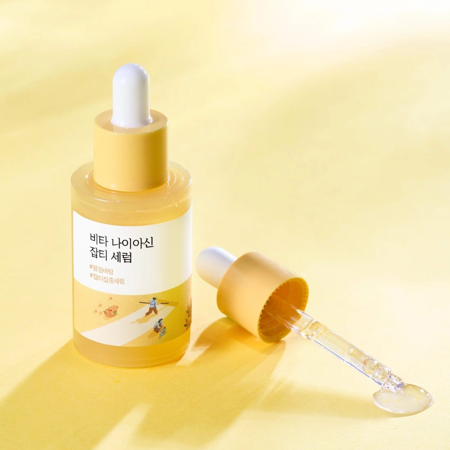 سرم ضدلک و روشن کننده نیاسینامید راند لب